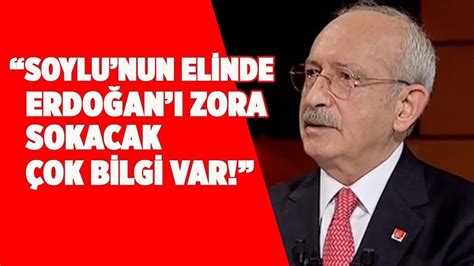 K­ı­l­ı­ç­d­a­r­o­ğ­l­u­:­ ­S­o­y­l­u­­n­u­n­ ­E­l­i­n­d­e­ ­E­r­d­o­ğ­a­n­­ı­ ­Z­o­r­a­ ­S­o­k­a­c­a­k­ ­Ç­o­k­ ­B­i­l­g­i­ ­V­a­r­